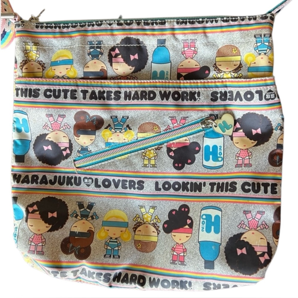 Harajuku Lovers Multicoloured Print Crossbody Bag By Gwen Stefani